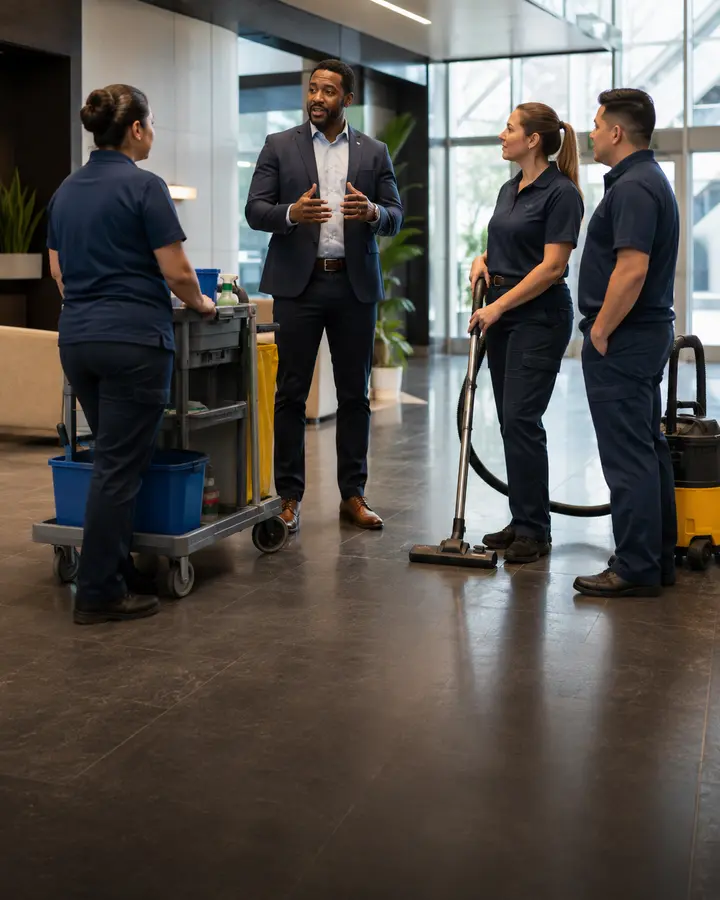 Cleaning & Facility Services business owner