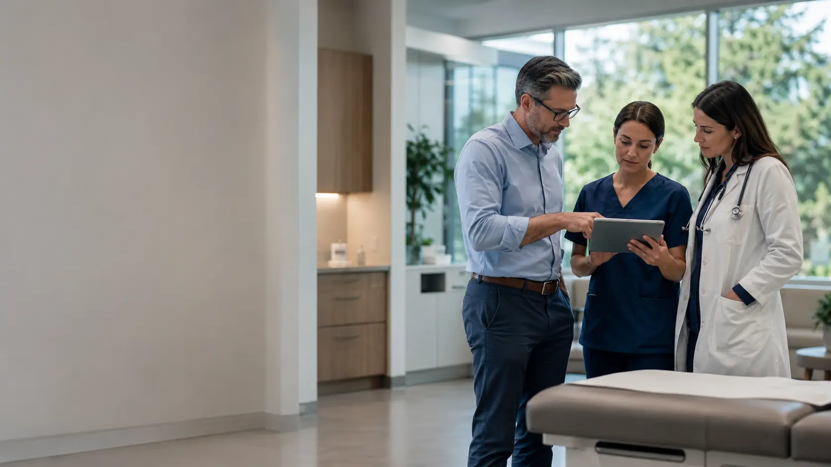 Healthcare & Medical business owner at work